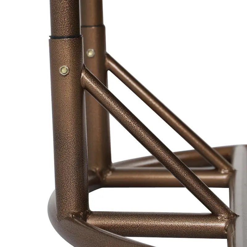 Fauteuil suspendu œuf 2 places avec support - Balançoire / hamac de jardin en rotin osier pour extérieur/intérieur avec – Sanzelize Design