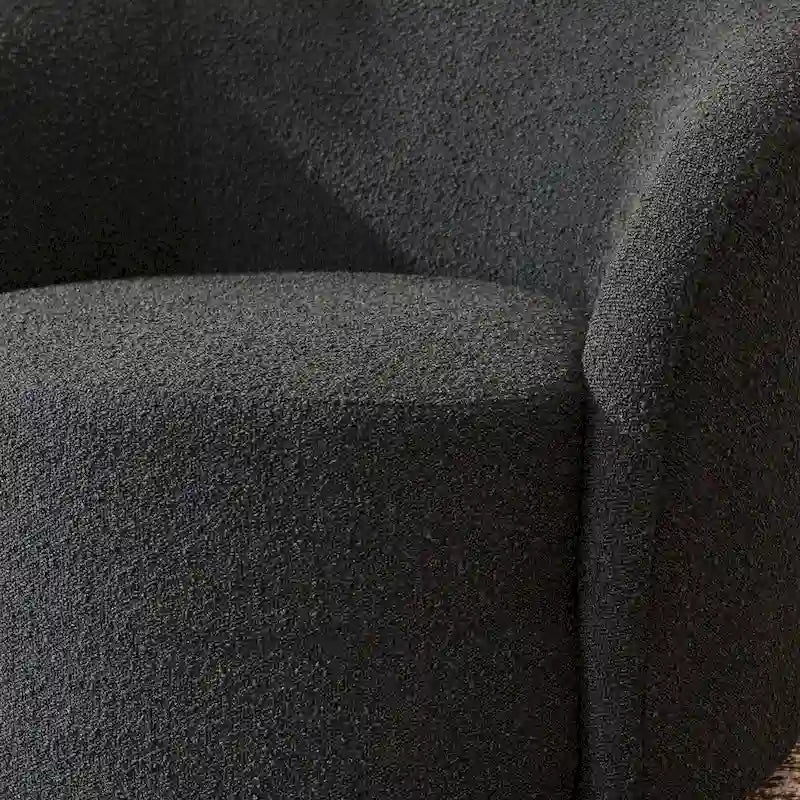 Fauteuil pivotant rembourré de 86 cm de large (lot de 2) – Sanzelize Design