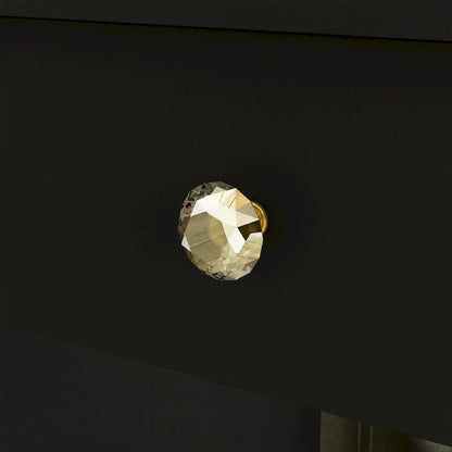 Coiffeuse LED de luxe avec 9 tiroirs, station de maquillage élégante – Sanzelize Design