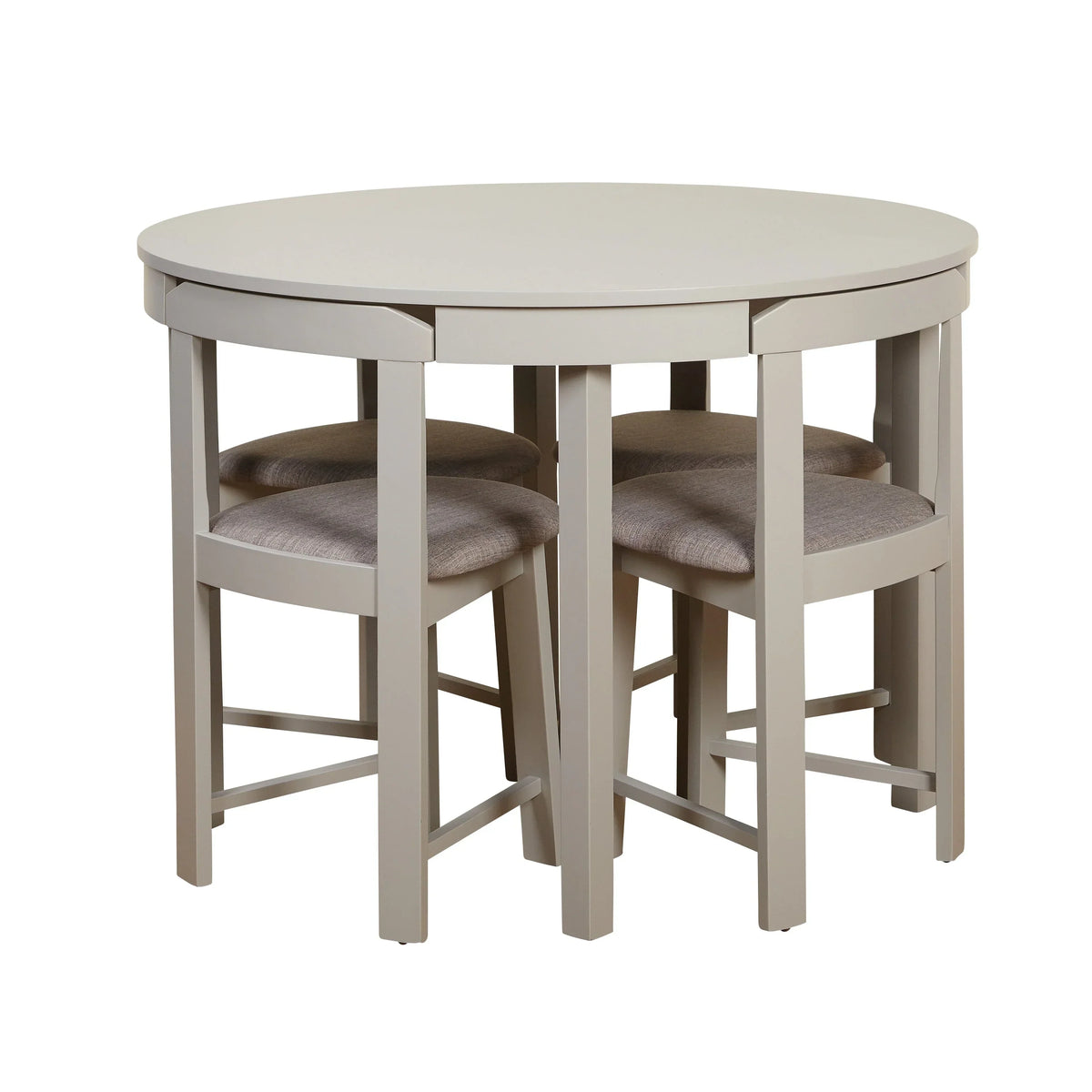 Ensemble de salle à manger rond compact 5 pièces – Sanzelize Design