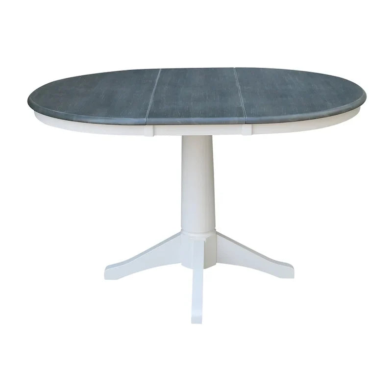 Table à manger ronde extensible 91,4 cm avec 4 chaises Madrid – Sanzelize Design