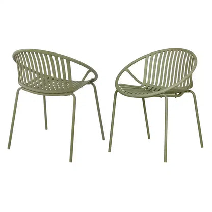 Ensemble de salle à manger d'extérieur 7 pièces extensible avec chaises empilables, table en bois d'acacia – Sanzelize Design