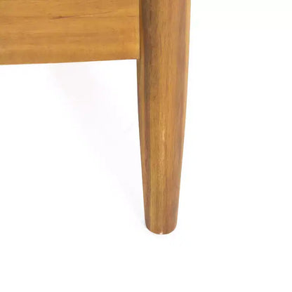 Willowbrook Causeuse et table basse d'extérieur en bois d'acacia – Sanzelize Design