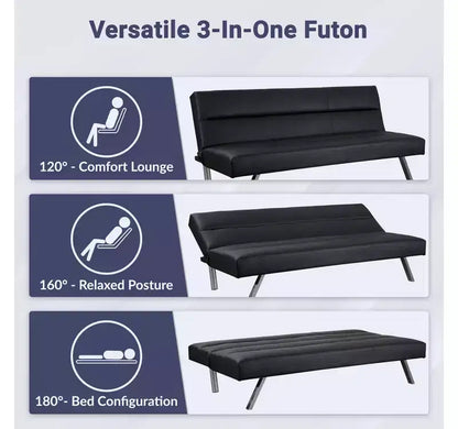 Canapé-lit pliable convertible moderne pour chambre à coucher – Sanzelize Design