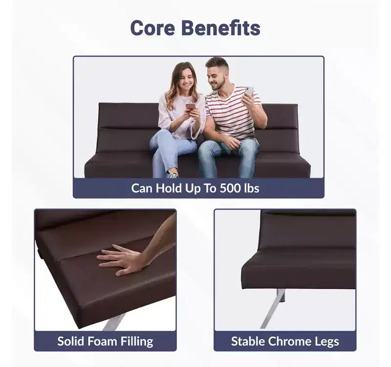 Canapé-lit pliable convertible moderne pour chambre à coucher – Sanzelize Design