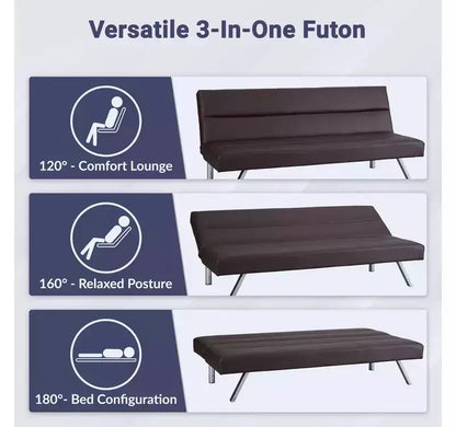 Canapé-lit pliable convertible moderne pour chambre à coucher – Sanzelize Design