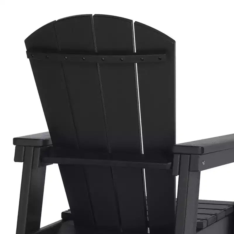 Ensemble table et chaises de salle à manger rondes 5 pièces pour enfant Malibu en PEHD pour l'extérieur – Sanzelize Design