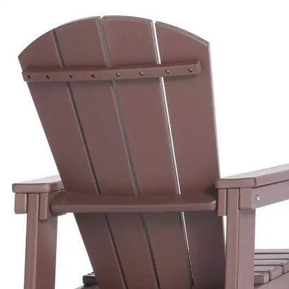 Ensemble table et chaises de salle à manger rondes 5 pièces pour enfant Malibu en PEHD pour l'extérieur – Sanzelize Design