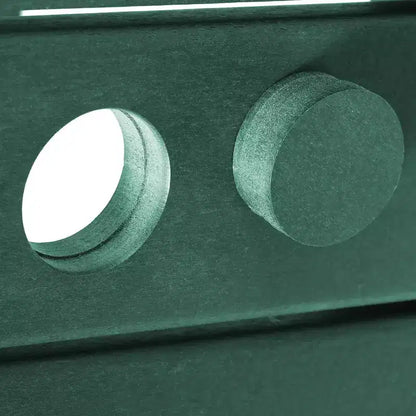 Ensemble table et chaises de salle à manger rondes 5 pièces pour enfant Malibu en PEHD pour l'extérieur – Sanzelize Design