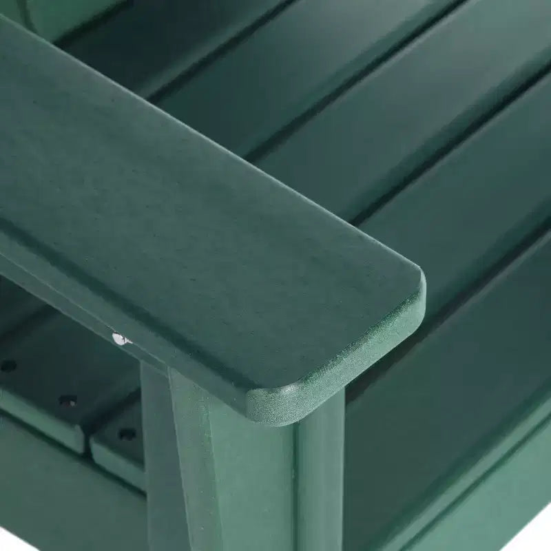 Ensemble table et chaises de salle à manger rondes 5 pièces pour enfant Malibu en PEHD pour l'extérieur – Sanzelize Design