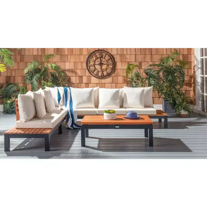 Fristal, ensemble de 3 pièces pour salon - Intérieur/Extérieur – Sanzelize Design