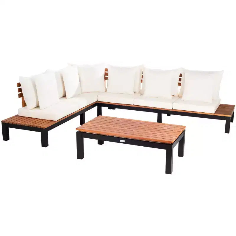 Fristal, ensemble de 3 pièces pour salon - Intérieur/Extérieur – Sanzelize Design