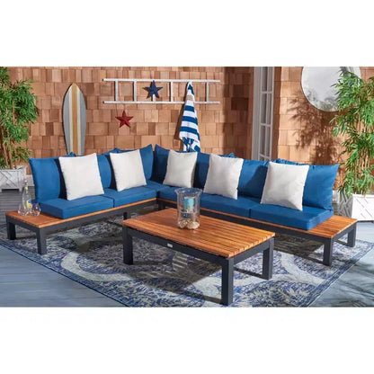Fristal, ensemble de 3 pièces pour salon - Intérieur/Extérieur – Sanzelize Design