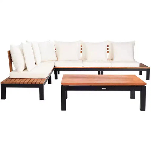 Fristal, ensemble de 3 pièces pour salon - Intérieur/Extérieur – Sanzelize Design