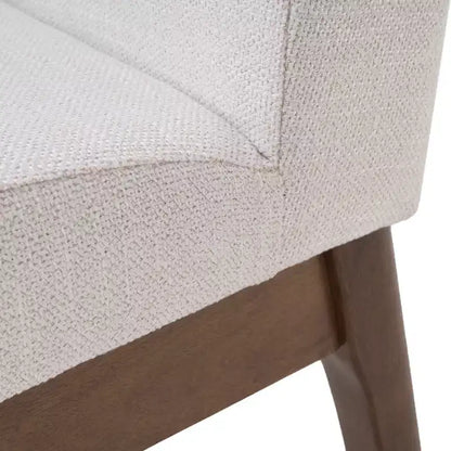 Ensemble de salle à manger 5 pièces avec 4 chaises rembourrées, style moderne du milieu du siècle – Sanzelize Design