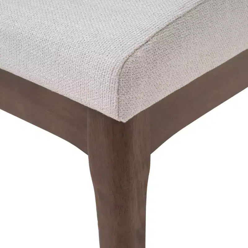 Ensemble de salle à manger 5 pièces avec 4 chaises rembourrées, style moderne du milieu du siècle – Sanzelize Design