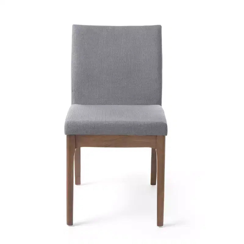 Ensemble de salle à manger 5 pièces avec 4 chaises rembourrées, style moderne du milieu du siècle – Sanzelize Design