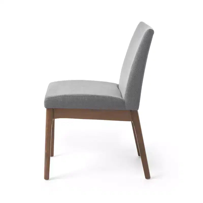 Ensemble de salle à manger 5 pièces avec 4 chaises rembourrées, style moderne du milieu du siècle – Sanzelize Design