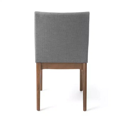 Ensemble de salle à manger 5 pièces avec 4 chaises rembourrées, style moderne du milieu du siècle – Sanzelize Design