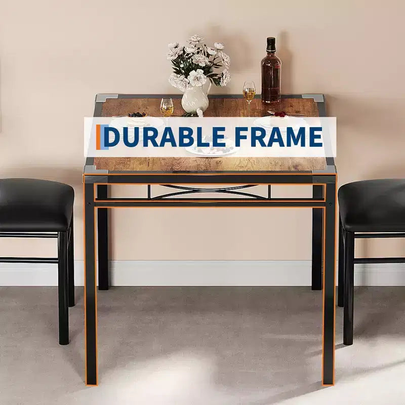 Ensemble table à manger, table de cuisine avec chaises rembourrées – Sanzelize Design