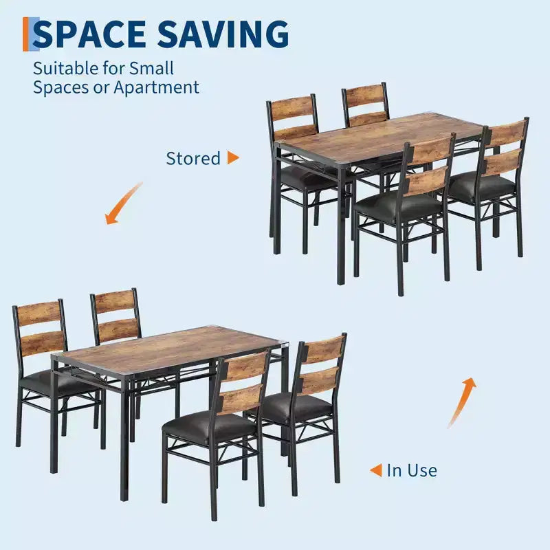 Ensemble de salle à manger, ensemble de table à manger avec protection d'angle – Sanzelize Design