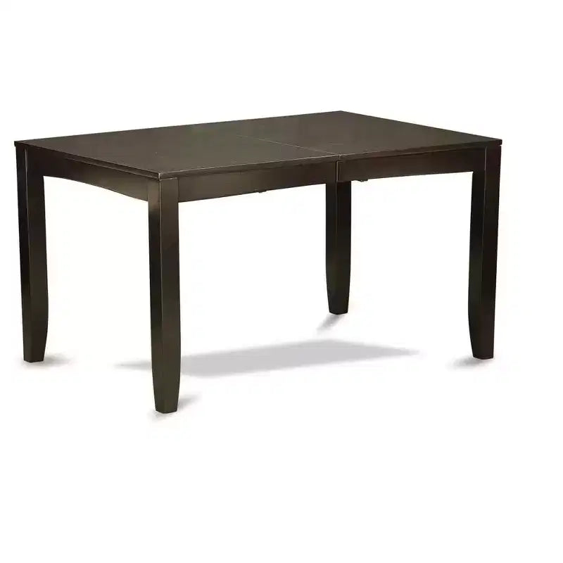 Belmont Salle à manger-Table de salle à manger avec rallonge et chaises de cuisine, Cappuccino – Sanzelize Design