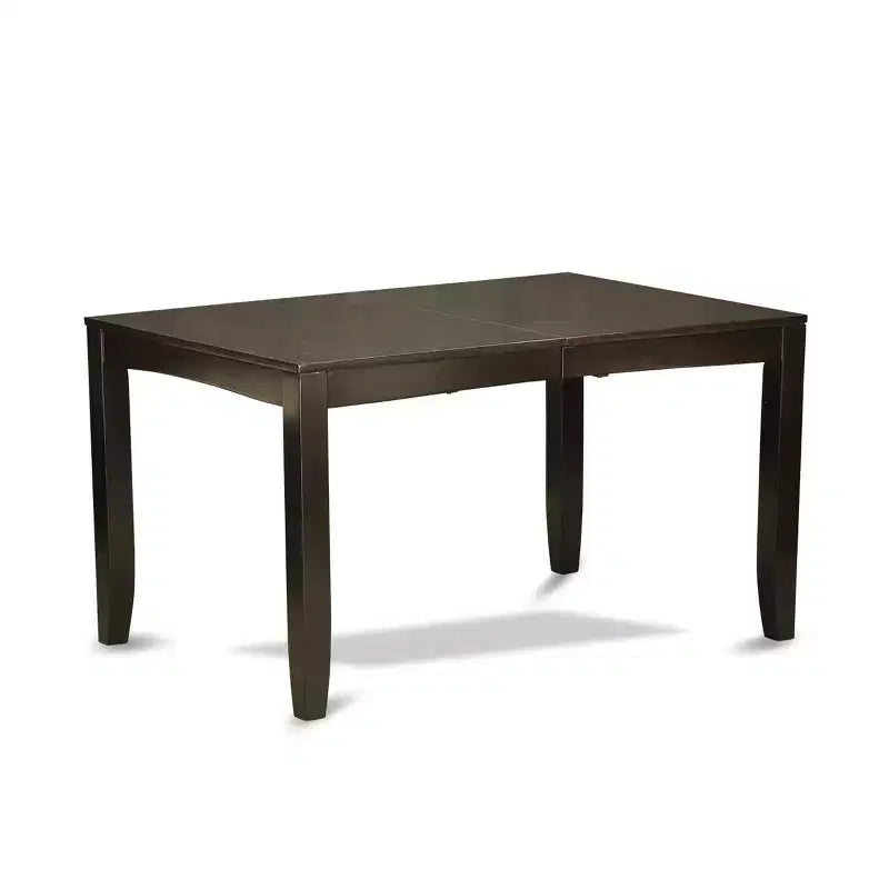 Belmont Salle à manger-Table de salle à manger avec rallonge et chaises de cuisine, Cappuccino – Sanzelize Design