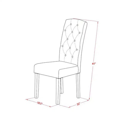 Belmont Ensemble de salle à manger 5 pièces - Table de salle à manger ovale, rallonge papillon – Sanzelize Design