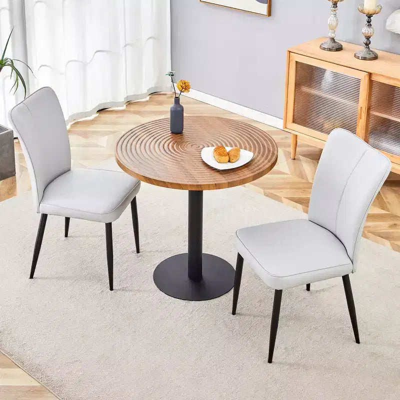 Ensemble de table à manger 3/5 pièces, ensemble de table de cuisine ronde – Sanzelize Design