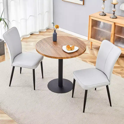 Ensemble de table à manger 3/5 pièces, ensemble de table de cuisine ronde – Sanzelize Design