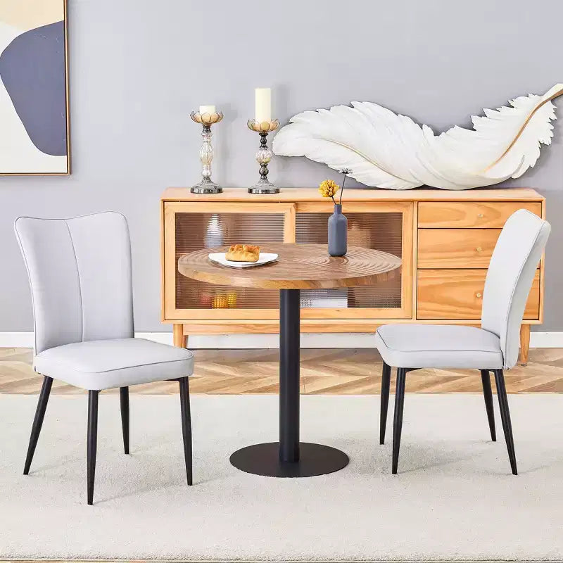 Ensemble de table à manger 3/5 pièces, ensemble de table de cuisine ronde – Sanzelize Design