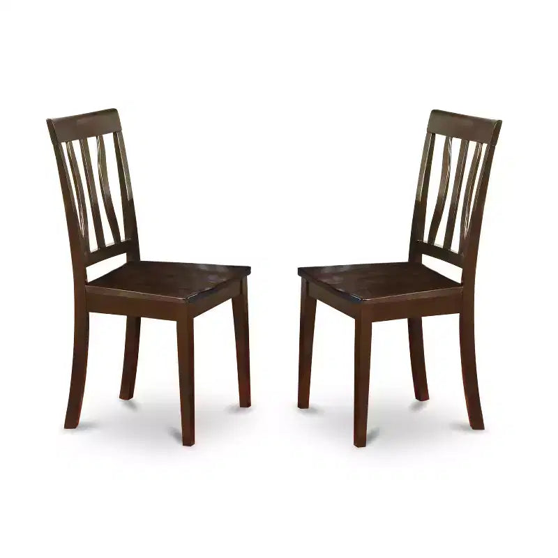 Ensemble de salle à manger 6 pièces – Table rectangulaire et 4 chaises avec banc – Fini cappuccino – Table 137/168 cm – Sanzelize Design