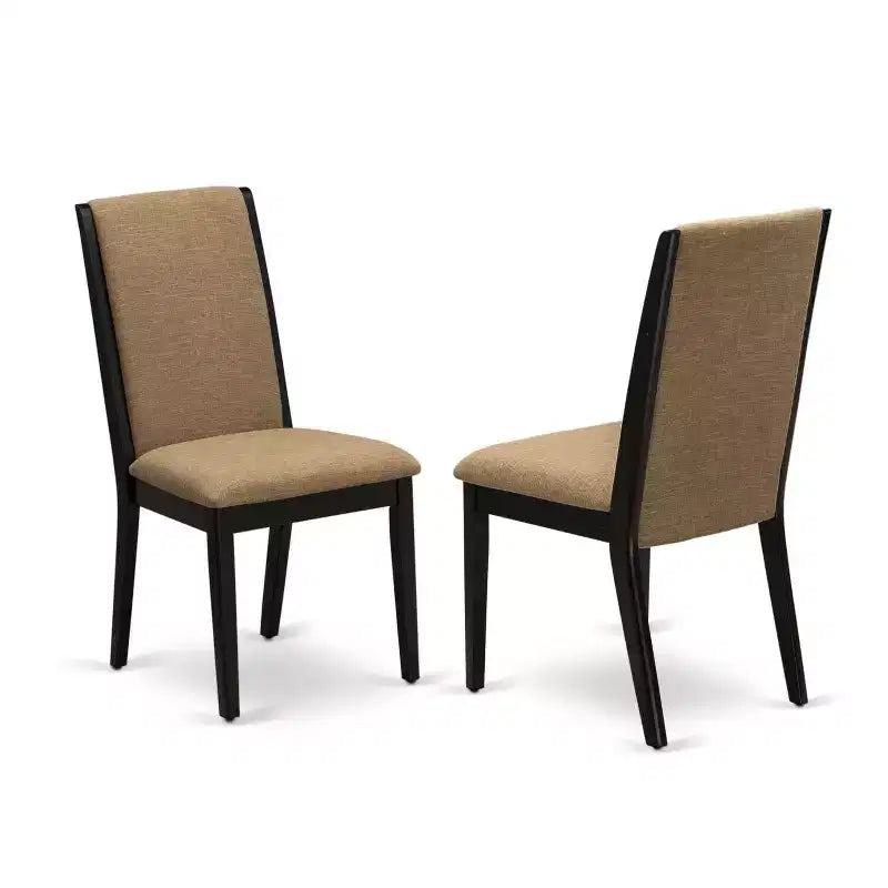 Table à manger rectangulaire 6 places avec plateau en bois massif finition chêne naturel, 1 banc et 4 chaises – Sanzelize Design