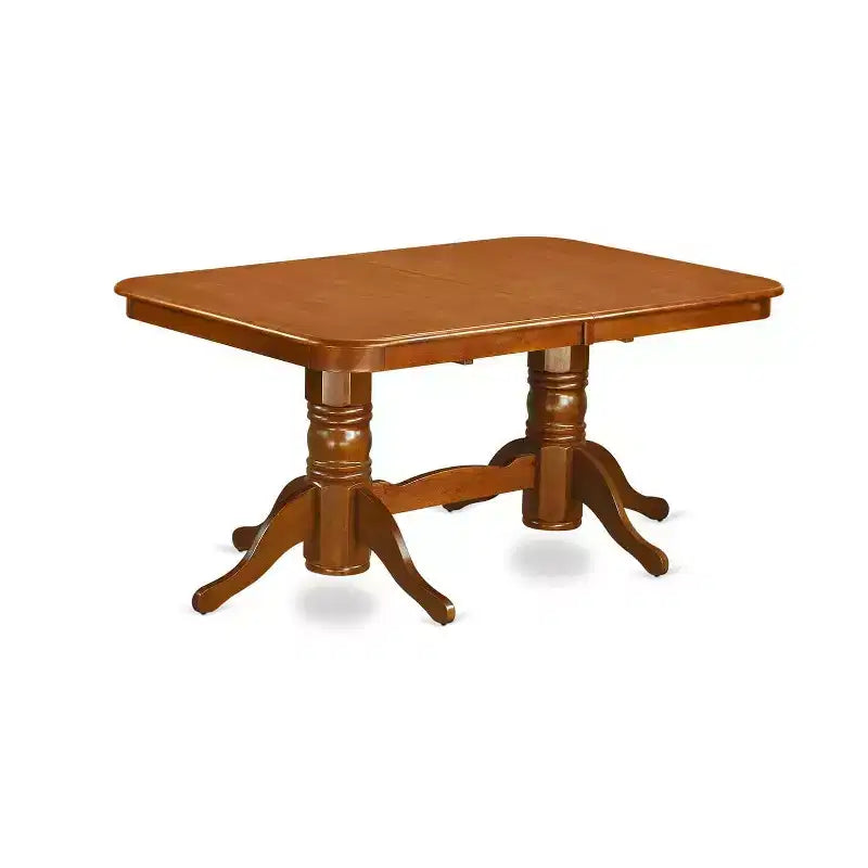 Ensemble de salle à manger rustique - Table et 6 chaises - Table rectangulaire de 102x198 cm – Sanzelize Design