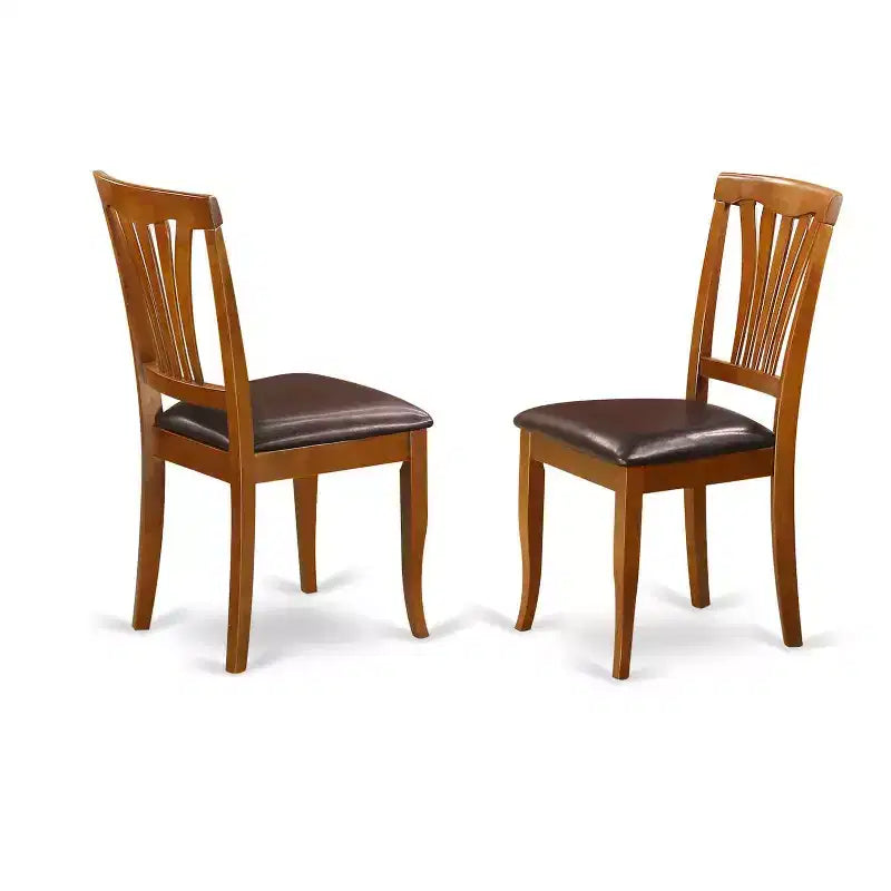 Ensemble de salle à manger rustique - Table et 6 chaises - Table rectangulaire de 102x198 cm – Sanzelize Design