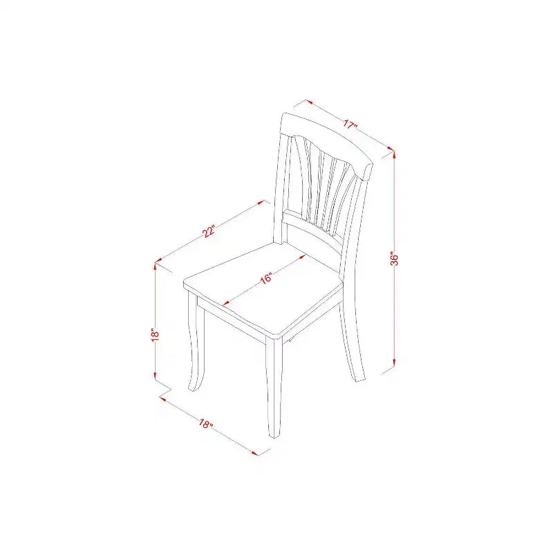 Ensemble de salle à manger rond à abattants - Set 3 pièces table et chaises - Finition blanc lin – Sanzelize Design