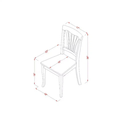 Ensemble de salle à manger rond à abattants - Set 3 pièces table et chaises - Finition blanc lin – Sanzelize Design