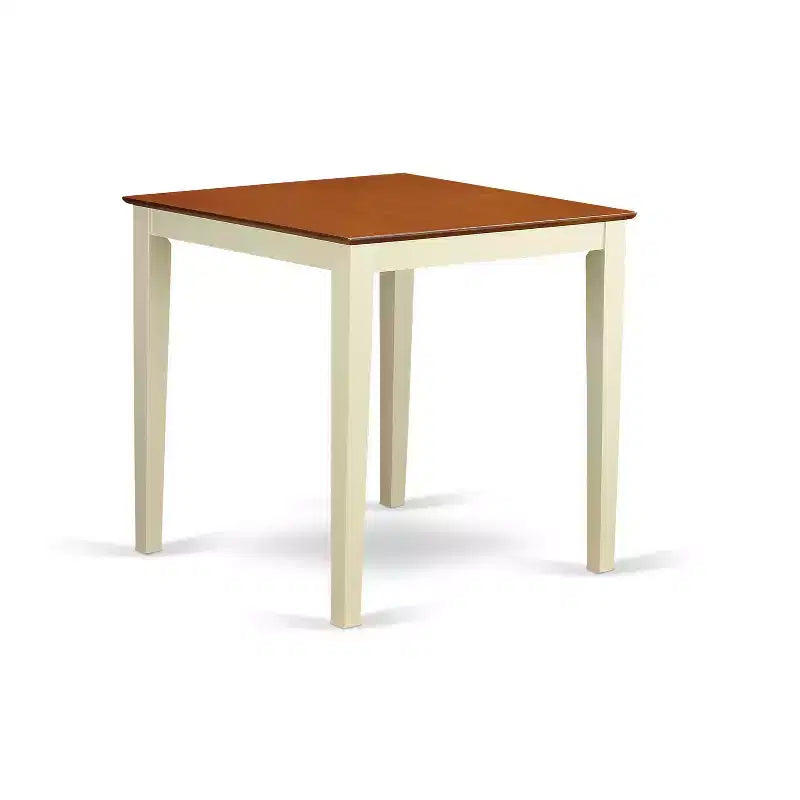 Ensemble table et tabourets de bar 3 pièces – Table à manger carrée et tabourets modernes – Sanzelize Design