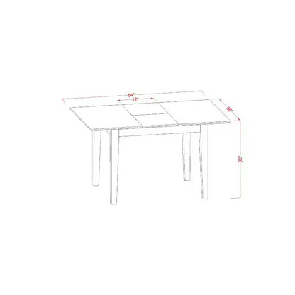 Ensemble de table de cuisine – Table à manger avec chaises, Ensemble de salle à manger moderne – Sanzelize Design