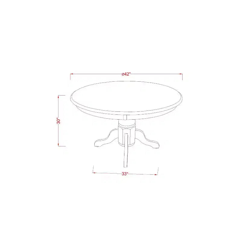 Ensemble de salle à manger 3 pièces, table carrée en bois massif au fini blanc lin et 2 chaises – Sanzelize Design