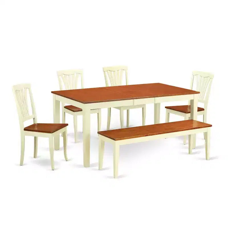 Ensemble de table à manger rétro - Table et chaises de cuisine - Style Renaissance – Sanzelize Design