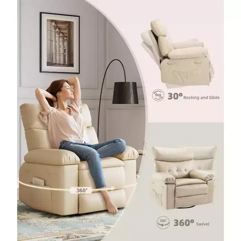 Fauteuil inclinable, Fauteuils inclinables pivotants à bascule – Sanzelize Design