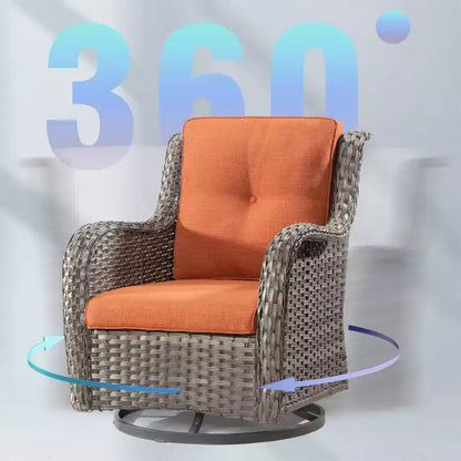 Ensemble de sièges 5 pièces Osage avec coussins – Sanzelize Design