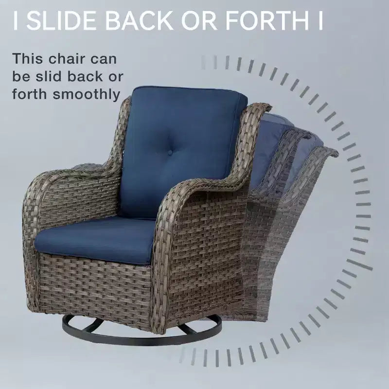 Ensemble de sièges 5 pièces Osage avec coussins – Sanzelize Design