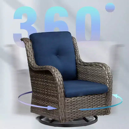Ensemble de sièges 5 pièces Osage avec coussins – Sanzelize Design