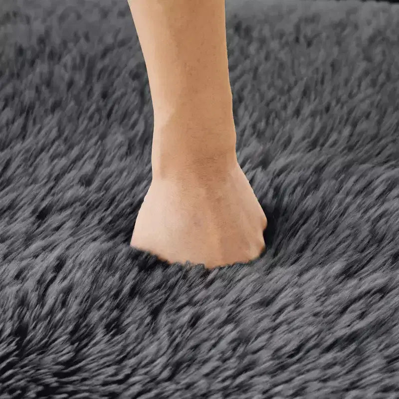 Canapé en peluche douce désossé de 378 cm, éponge HD 32D, conception ergonomique, emballage sous vide, combinaison libre – Sanzelize Design