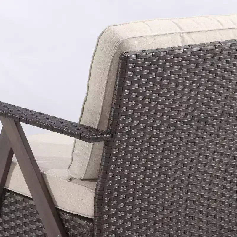Ensemble de sièges d'extérieur Premium: canapé 3 places, double méridienne – Sanzelize Design