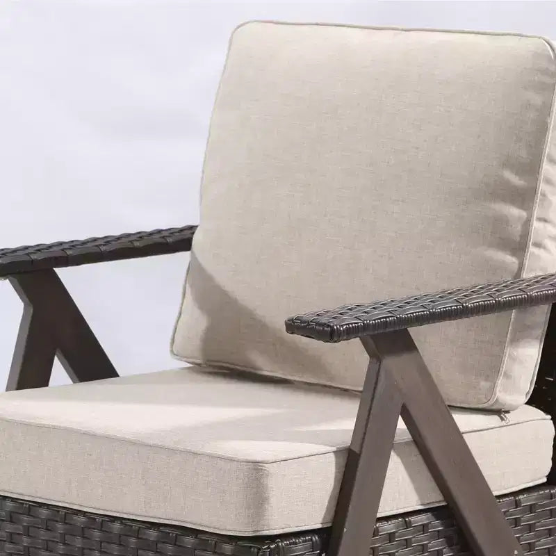 Ensemble de sièges d'extérieur Premium: canapé 3 places, double méridienne – Sanzelize Design