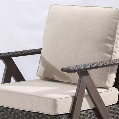 Ensemble de sièges d'extérieur Premium: canapé 3 places, double méridienne – Sanzelize Design