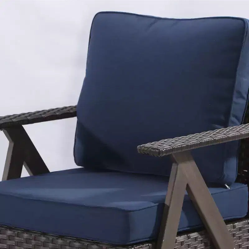 Ensemble de sièges d'extérieur Premium: canapé 3 places, double méridienne – Sanzelize Design